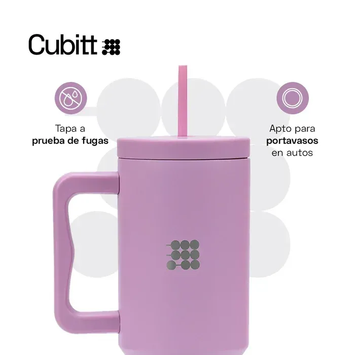 Termo Cubitt Térmico 40 Oz CT-TUMB4 Lila img #5