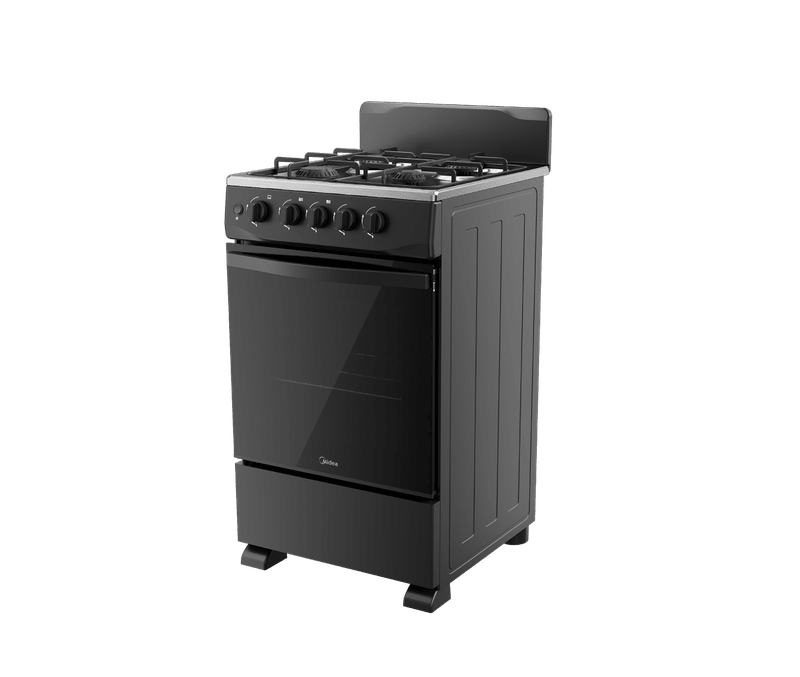 Estufa de Piso Midea 4 Puestos Gas Natural MGS20FS1BFAWB-CO Negra img #3