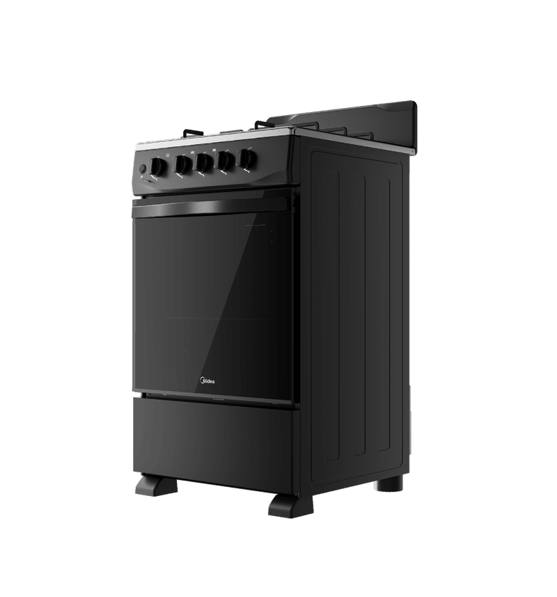 Estufa de Piso Midea 4 Puestos Gas Natural MGS20FS1BFAWB-CO Negra img #4