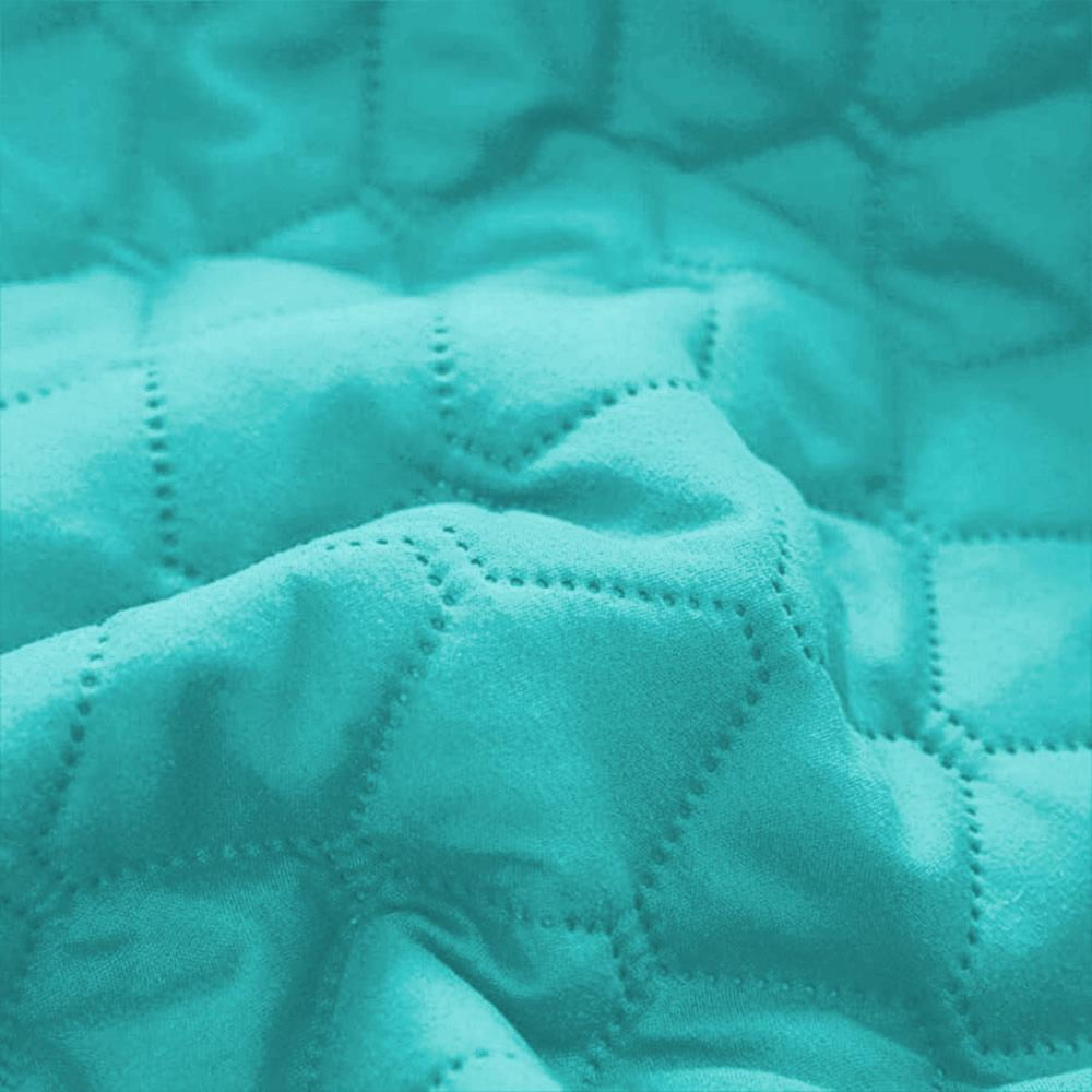 Combo Protector Impermeable Queen Turquesa 190Cm*160Cm img #2