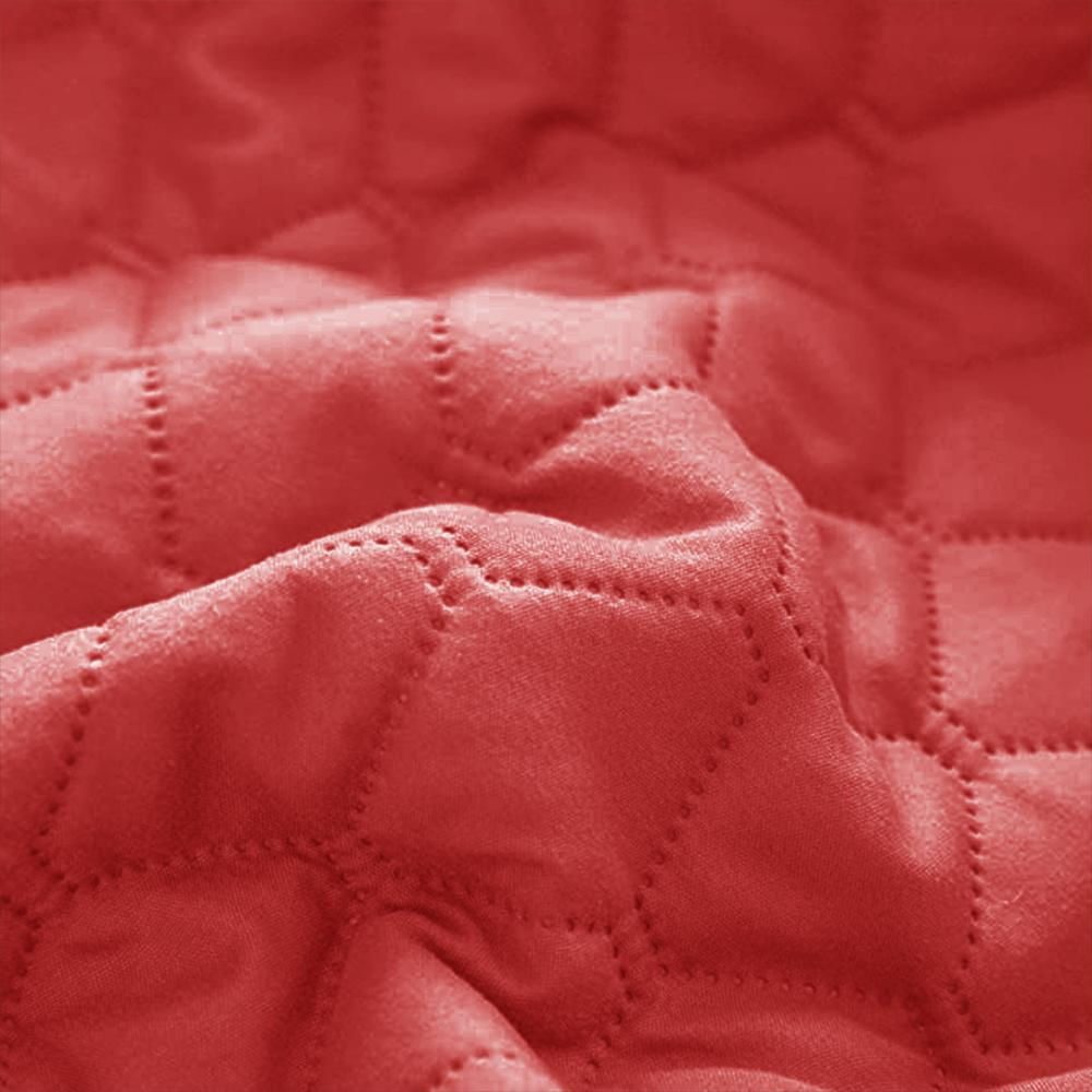 Combo Protector Impermeable Queen Rojo 190Cm*160Cm img #2