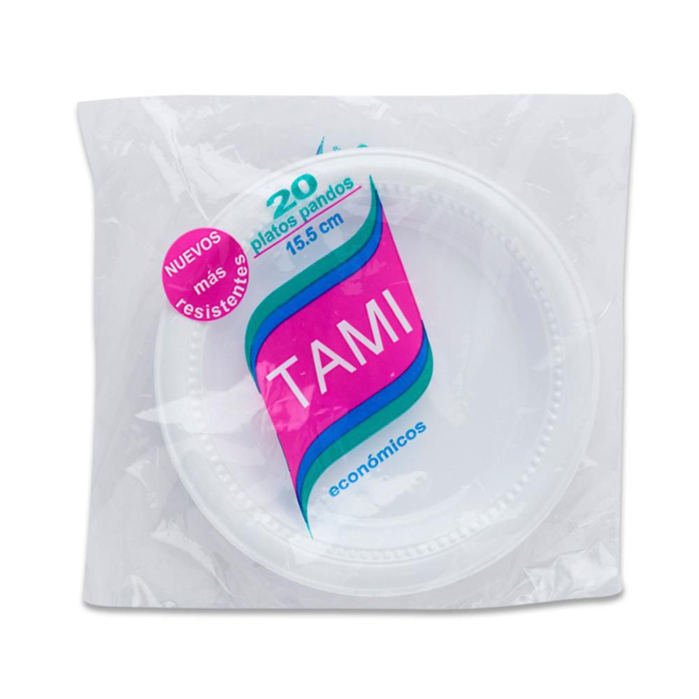 Platos desechables TAMI pandos 15.5 cm img #1