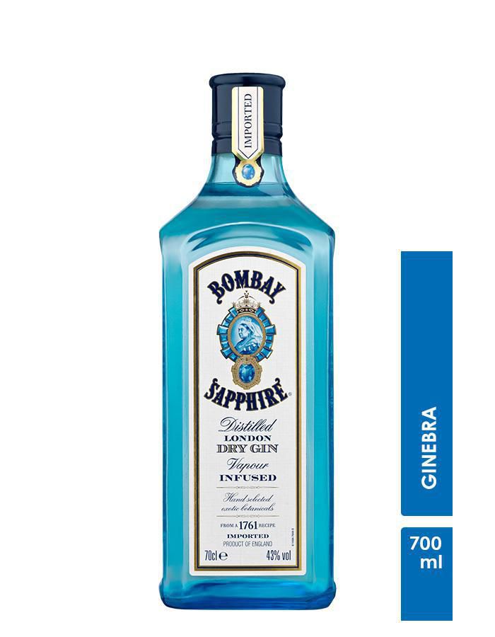 Ginebra BOMBAY sapphire destilado (700  ml) img #1