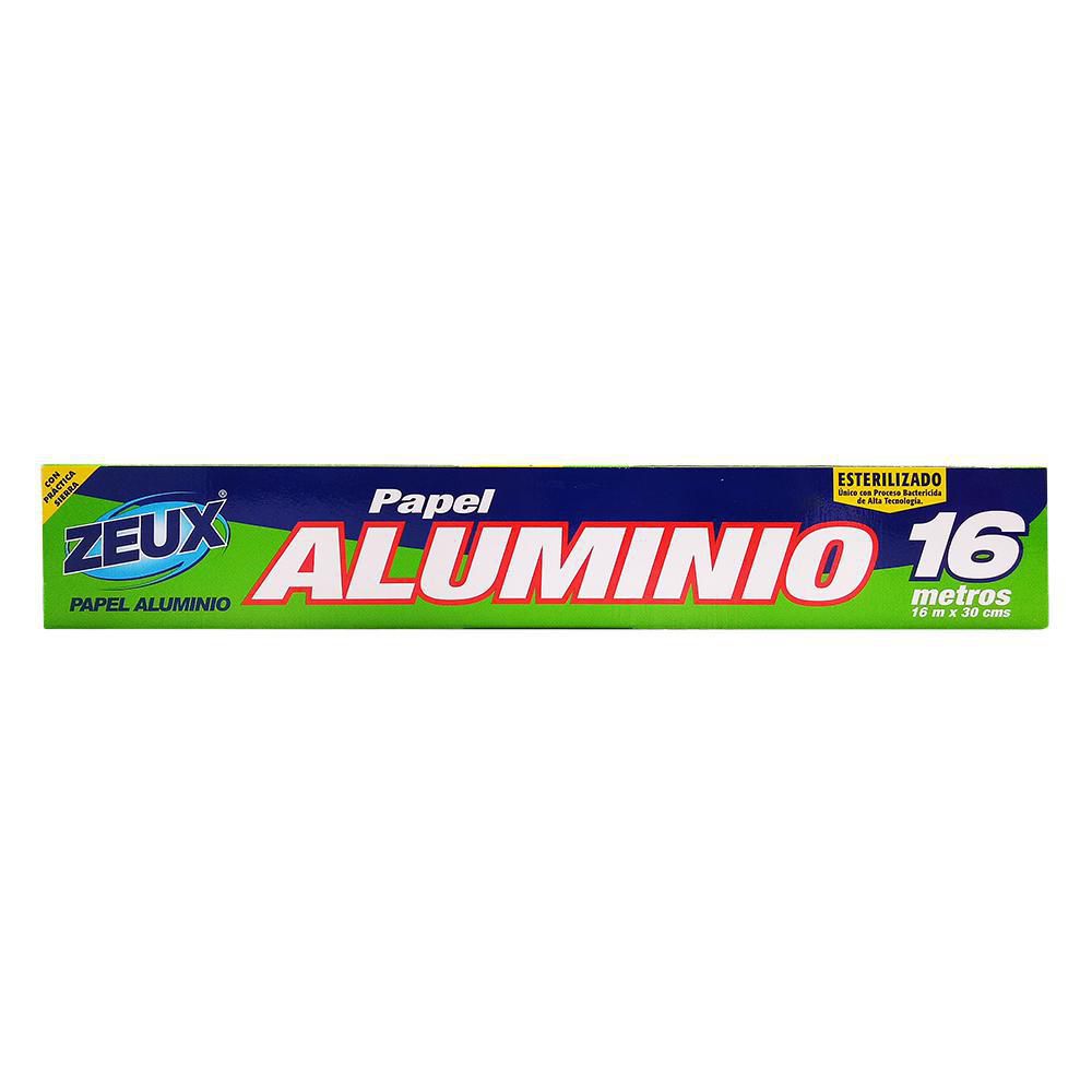 Papel aluminio ZEUX esterilizado x16 mts img #1