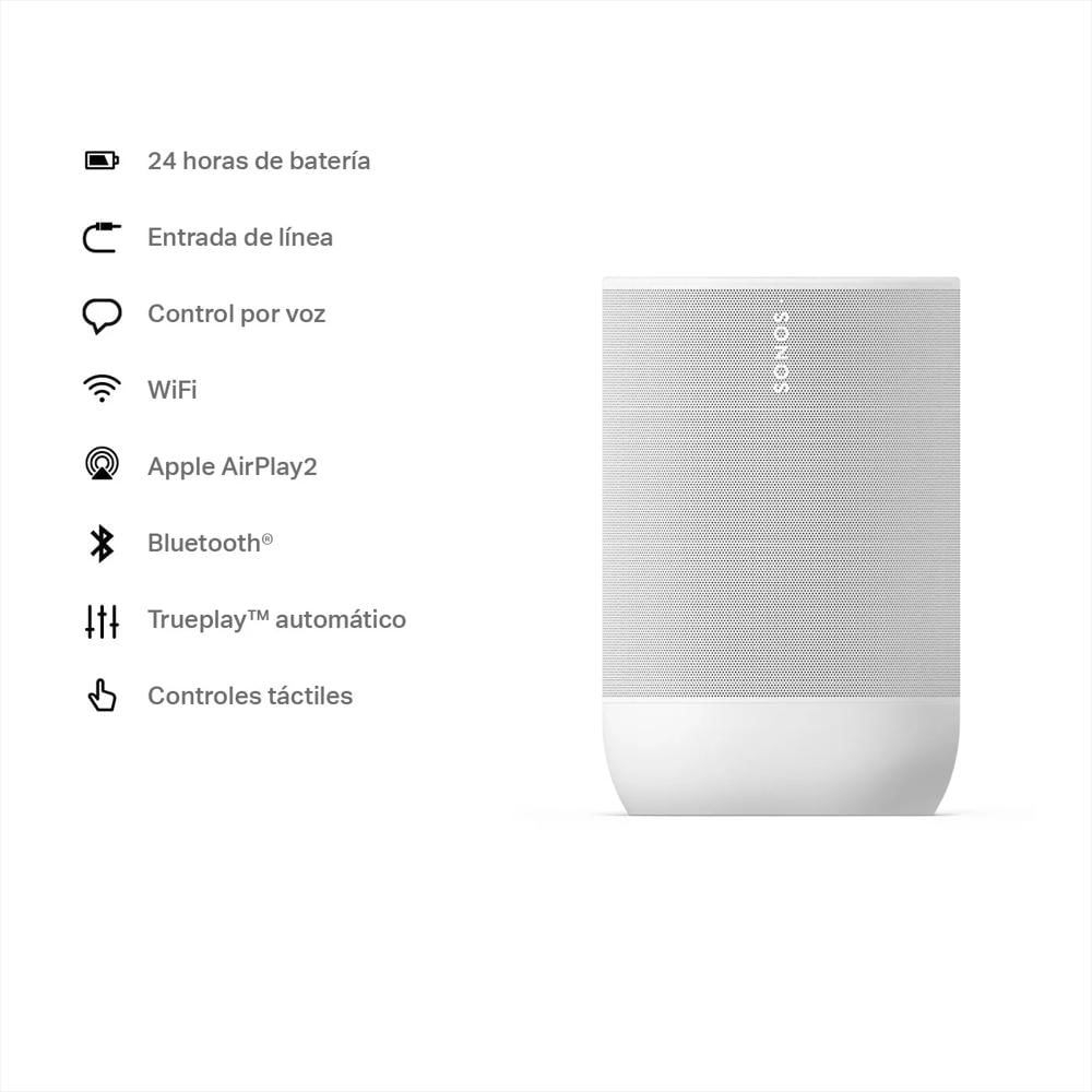 Parlante Sonos Move 2 Blanco img #4