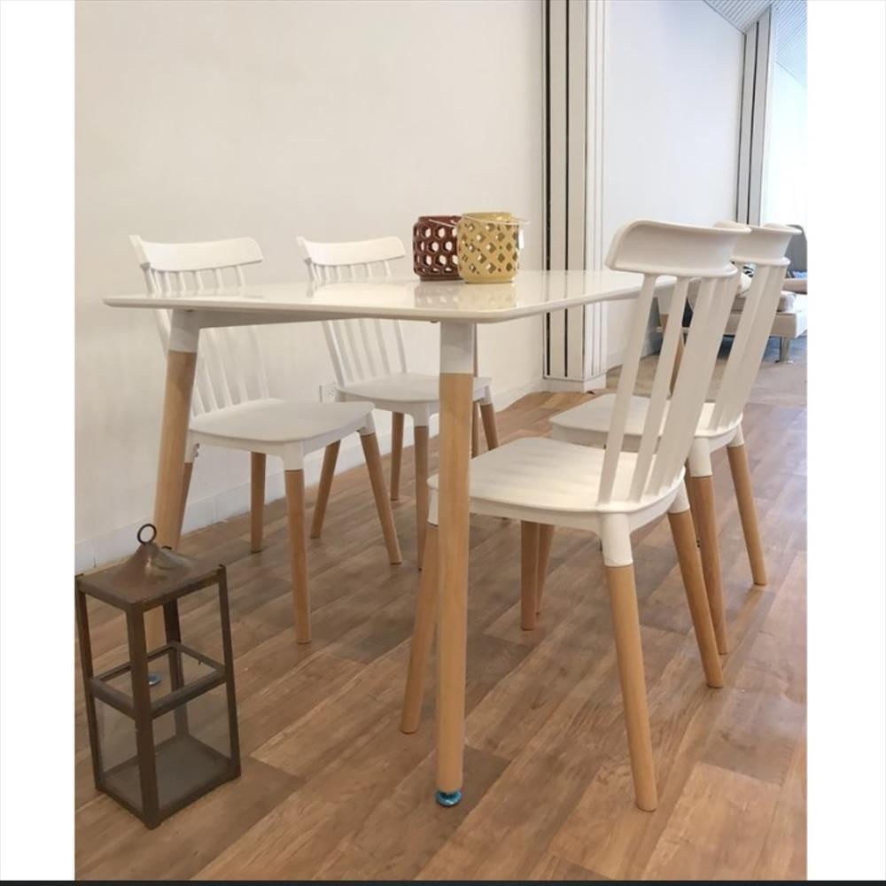 Mesa Eames Rectangular X 120 Comedor Color Blanco img #4