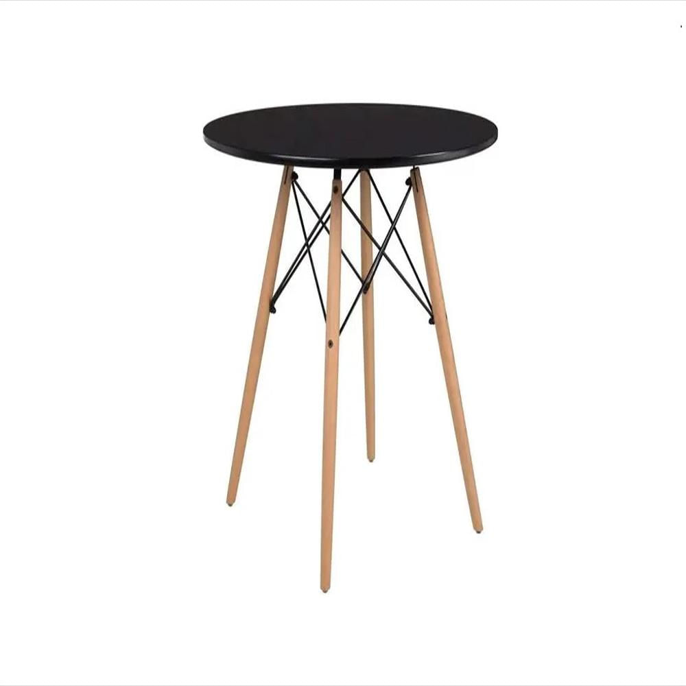 Mesa Eames Redonda Color Negro img #1