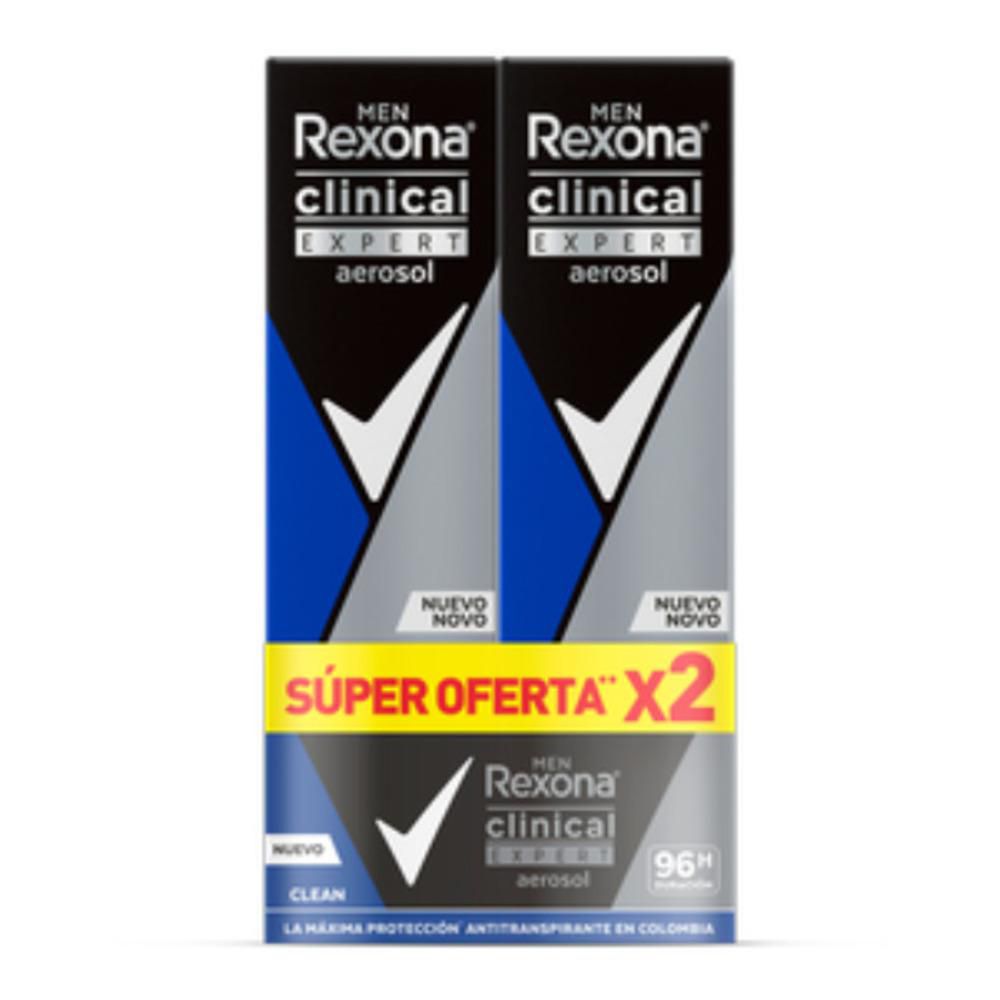 Desodorante REXONA clinical expert clean aerosol (182  gr) img #8