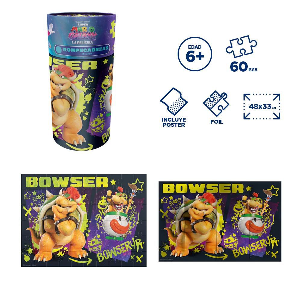 ROMPECABEZAS MARIO BROS CILINDRO BOING TOYS img #3