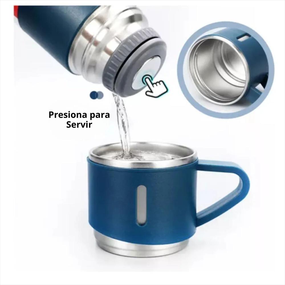 Set De 3 Tazas Y Termo Para Café img #3