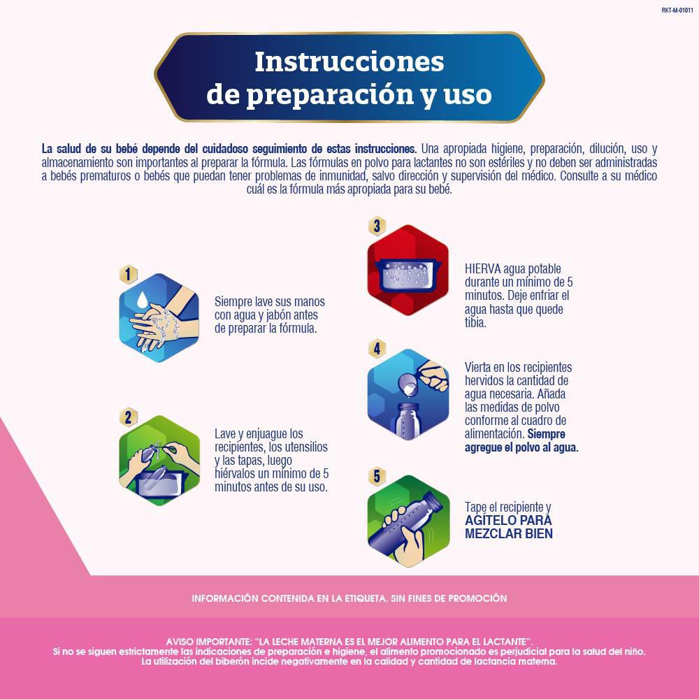 Fórmula infantil ENFAMIL fórmula infantil etapa 2 6+ (1650  gr) img #3