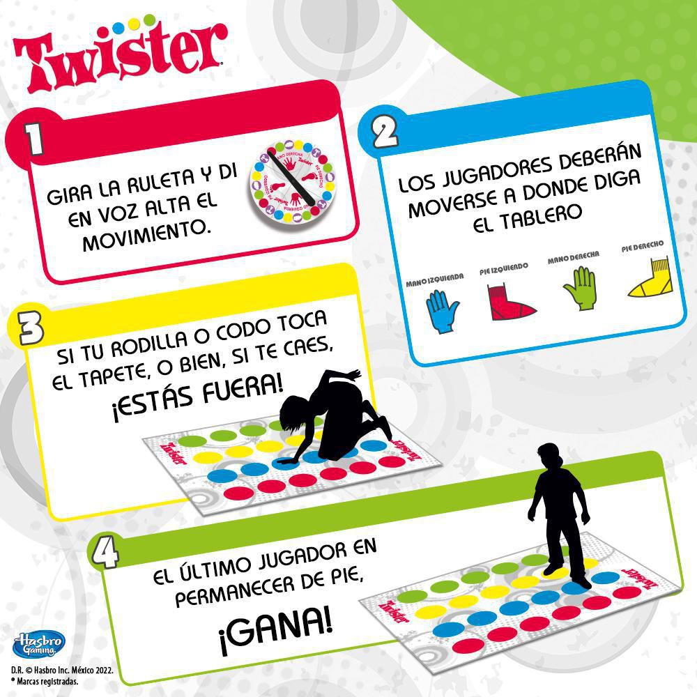 Juego De Mesa Twister HASBRO GAMING img #5