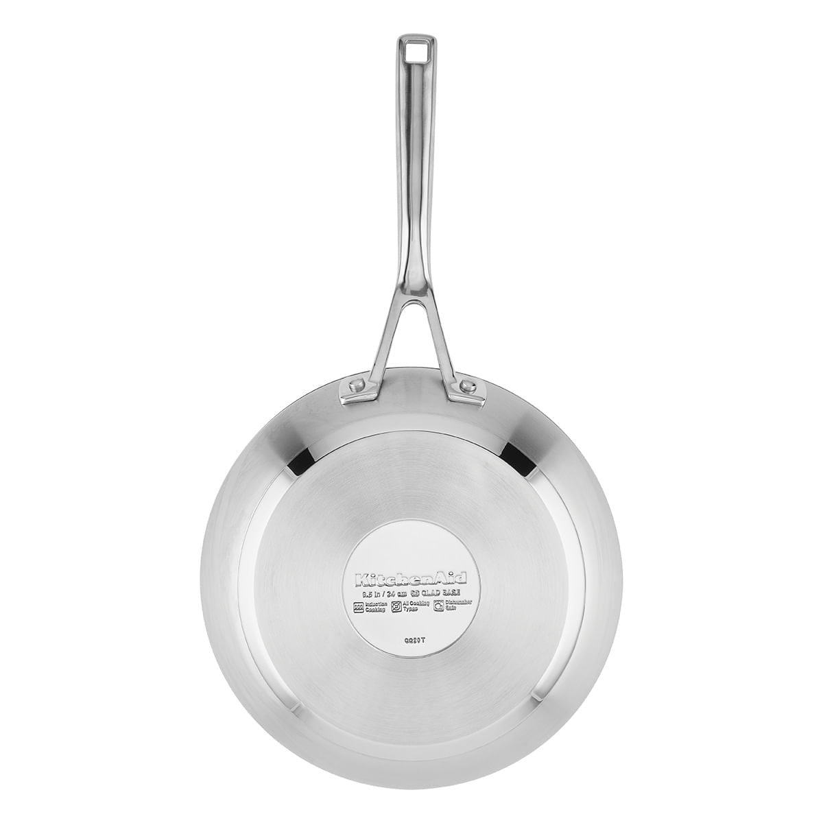 Set Sartenes 20 cm y 24 cm, acero inox 3 capas. Induccion. KitchenAid img #3