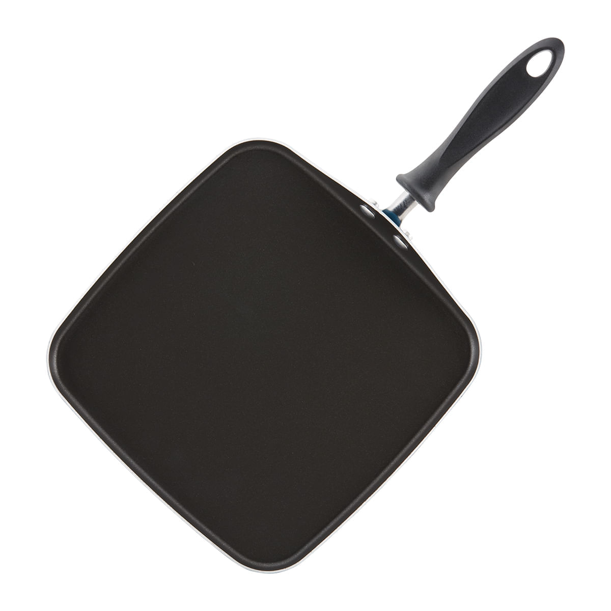 Set x 3 Pzs. Sartenes 18cm + 22cm y plancha 28cm. Aluminio Antiadherente. Reliance. Negro Black. Farberware img #3