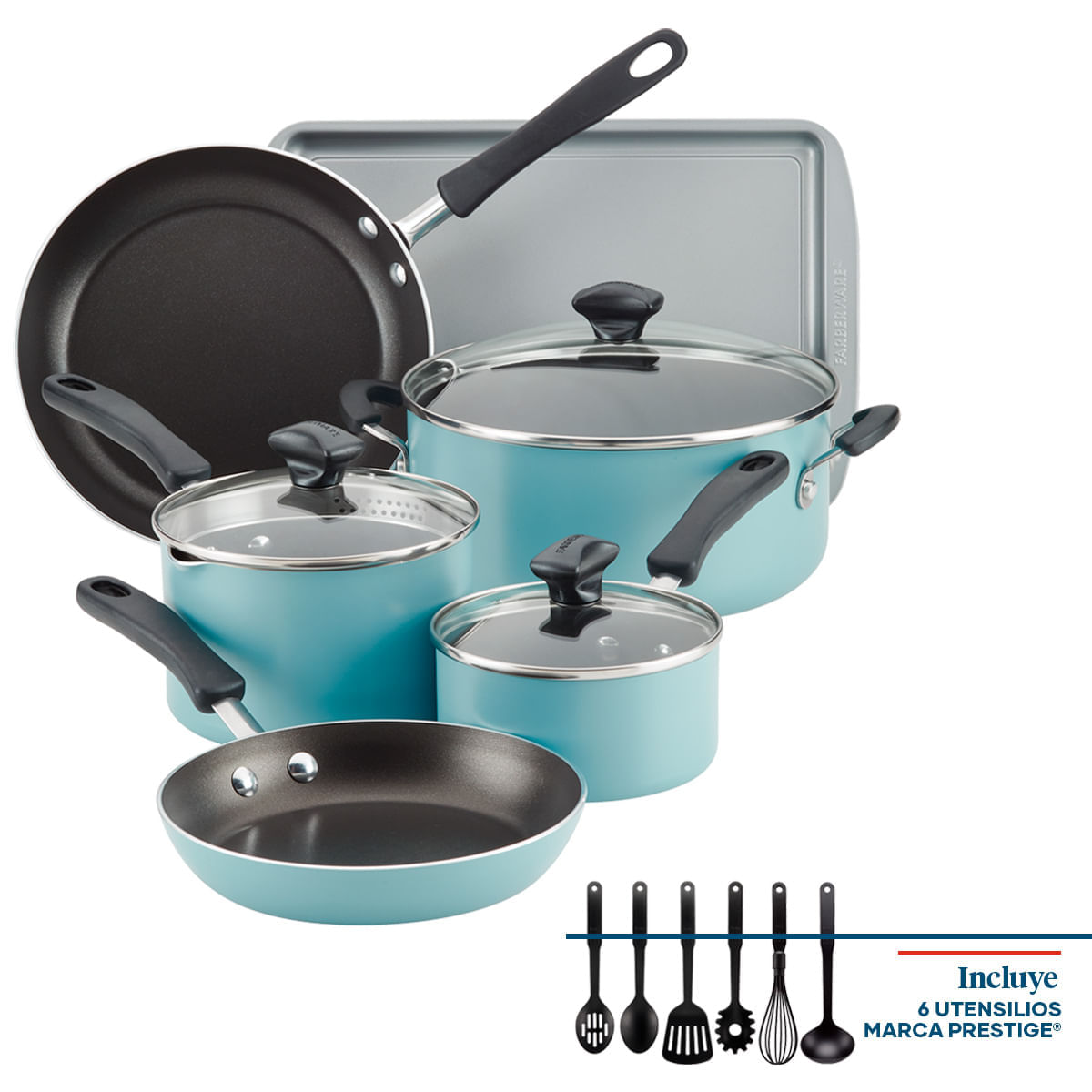 Juego de Ollas 15Pzs, antiad. DiamondMax® Cookstart Farberware. img #1