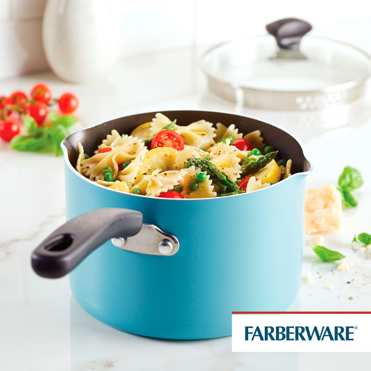 Perol  18cm con tapa, antiad. DiamondMax®. Farberware img #3
