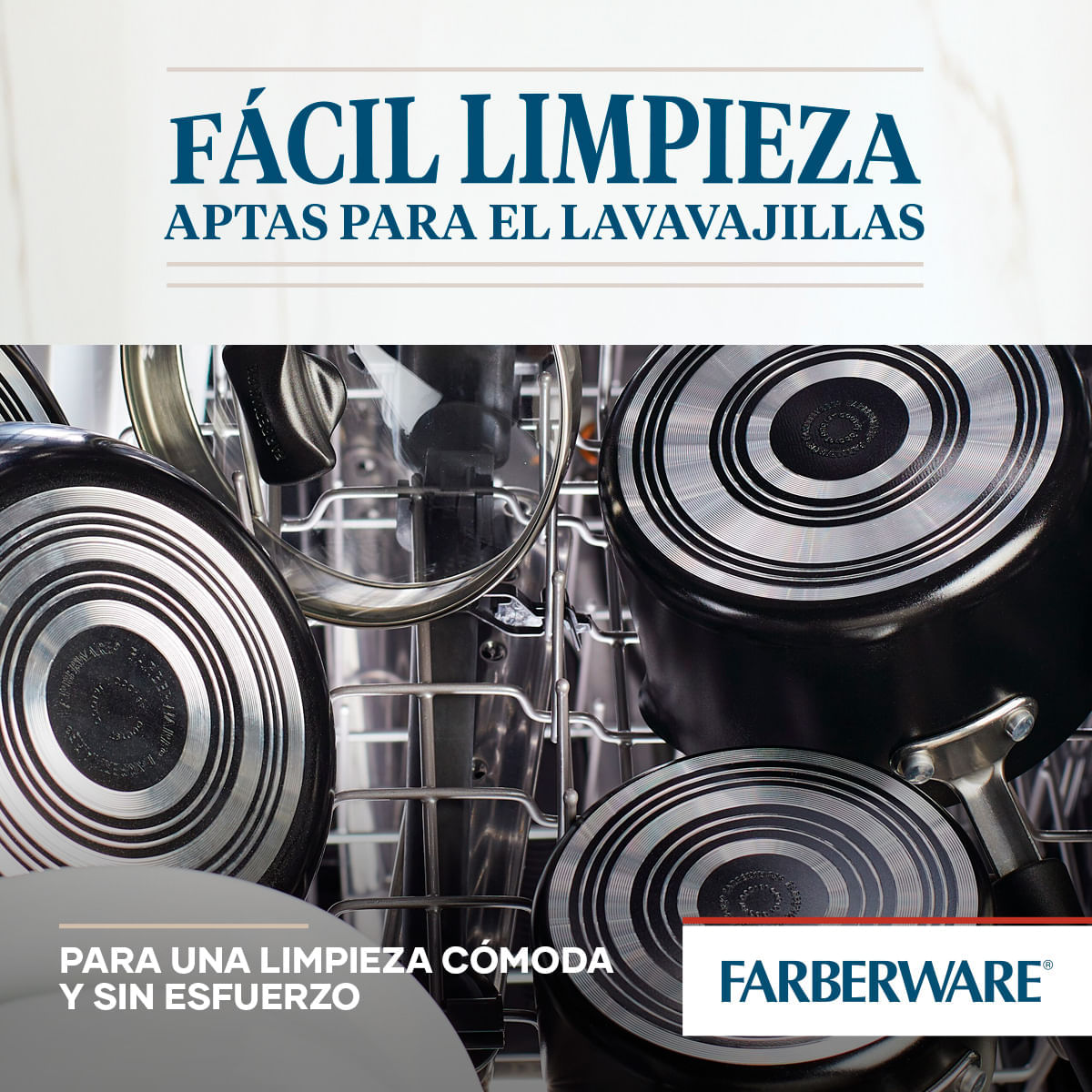 Perol  18cm con tapa, antiad. DiamondMax®. Farberware img #7