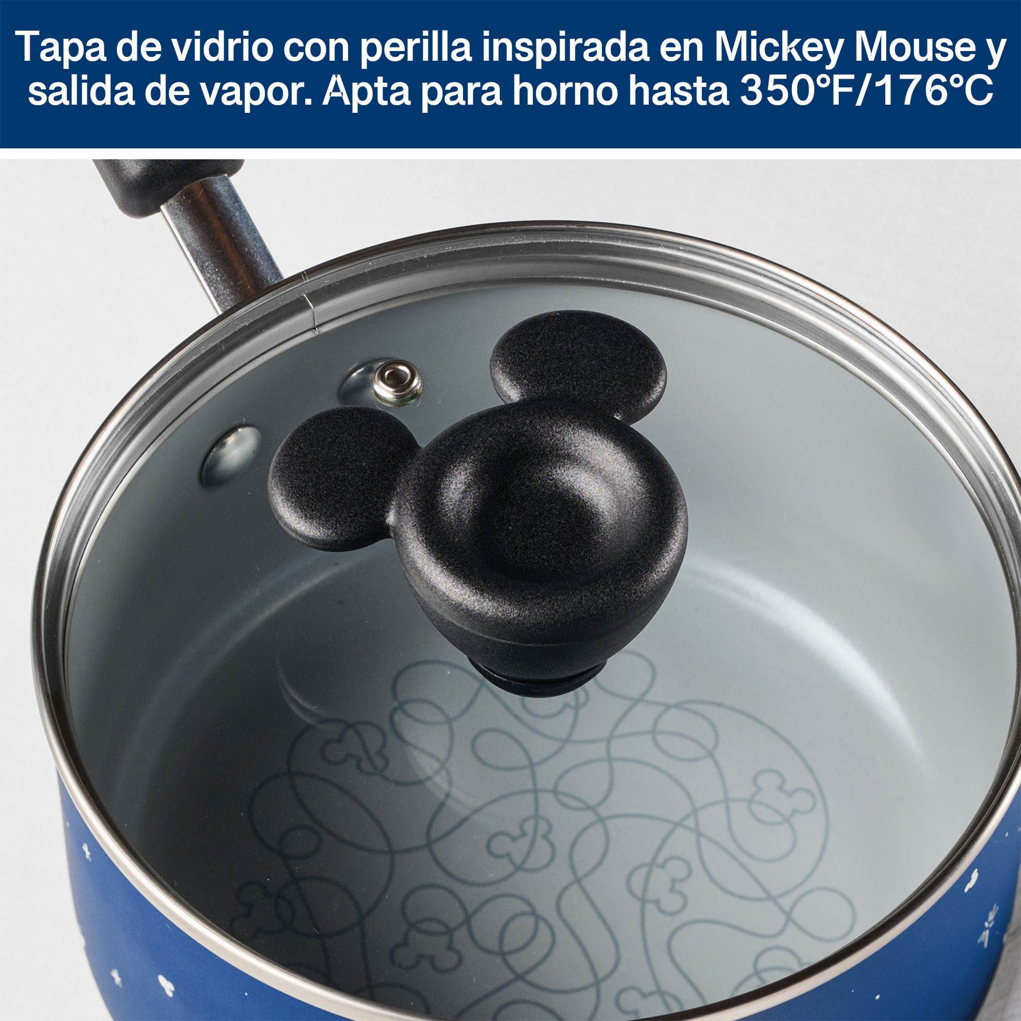 Perol antiadherente cerámico. Colección Disney  Bon Voyage. Farberware img #10