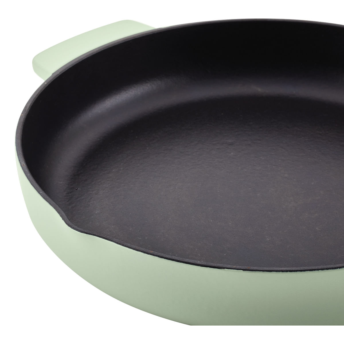 Sarten 30 cm con asa y picos vertedores, Hierro Fundido, Esmaltado. KitchenAid img #6