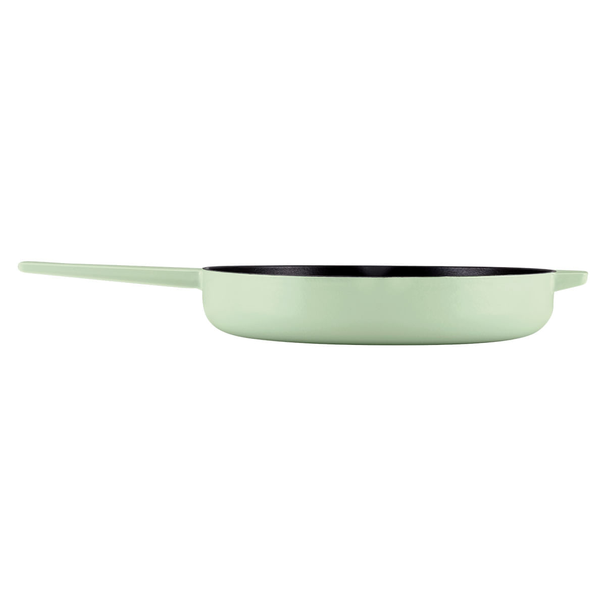 Sarten 30 cm con asa y picos vertedores, Hierro Fundido, Esmaltado. KitchenAid img #3