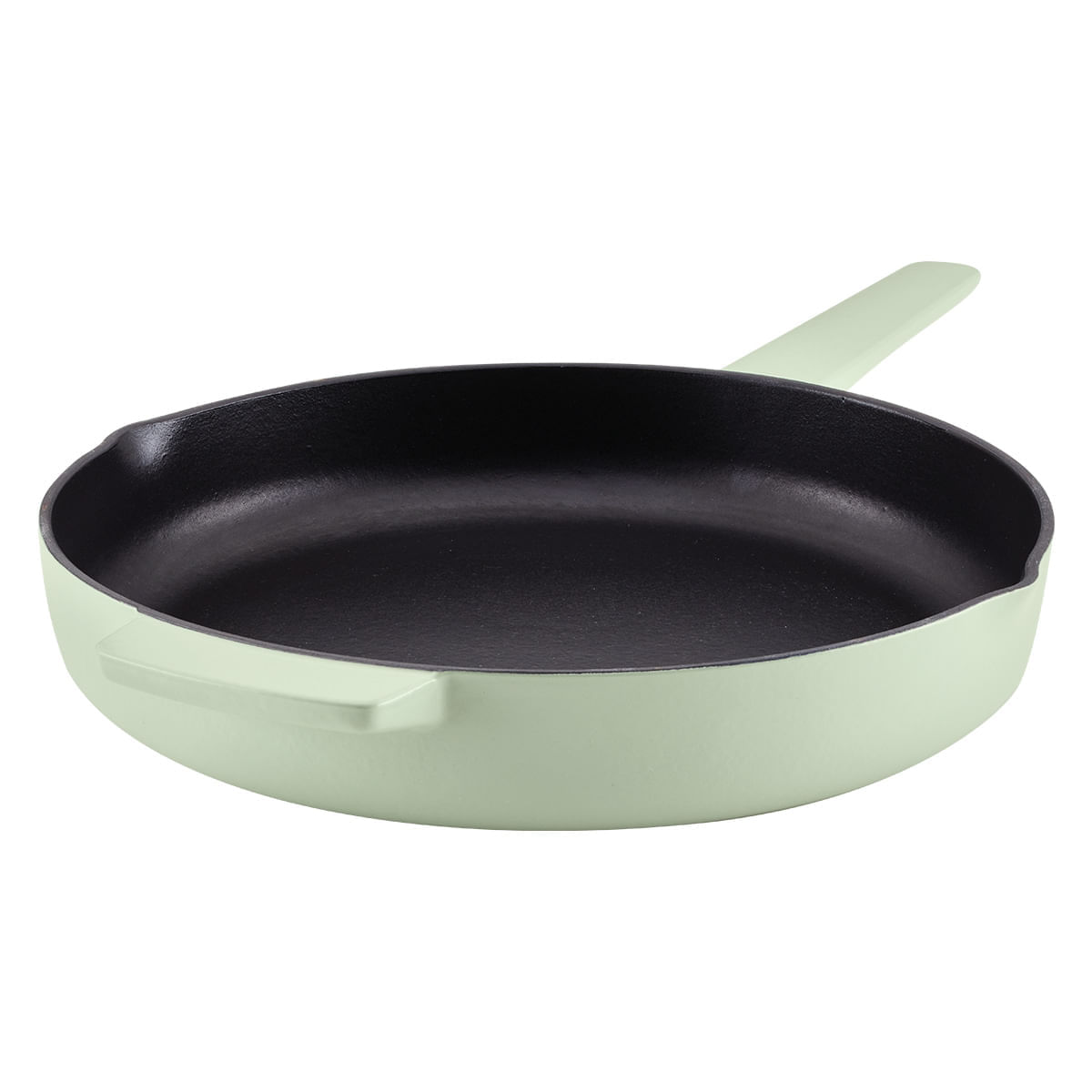 Sarten 30 cm con asa y picos vertedores, Hierro Fundido, Esmaltado. KitchenAid img #1