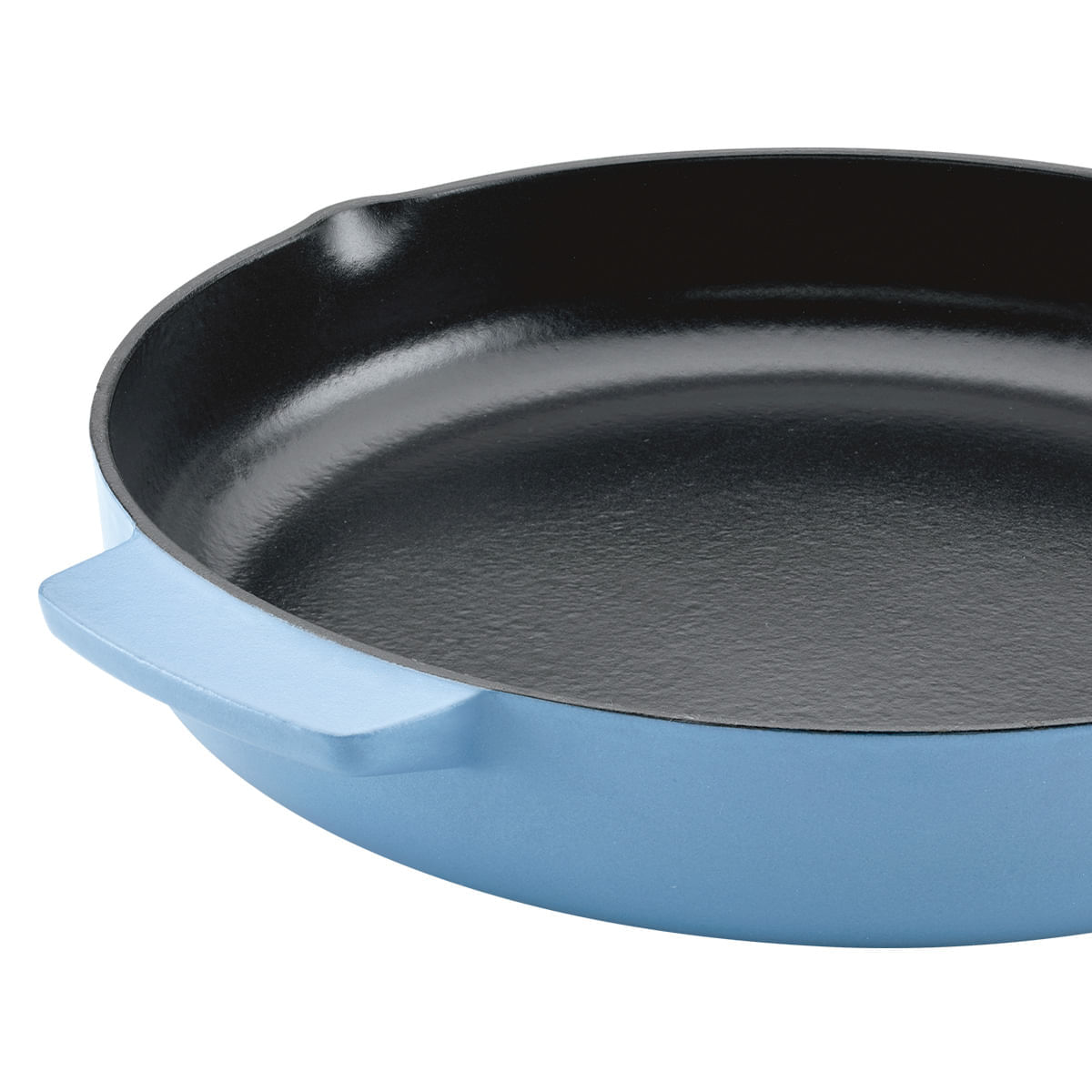 Sarten 30 cm con asa y picos vertedores, Hierro Fundido, Esmaltado. KitchenAid img #6