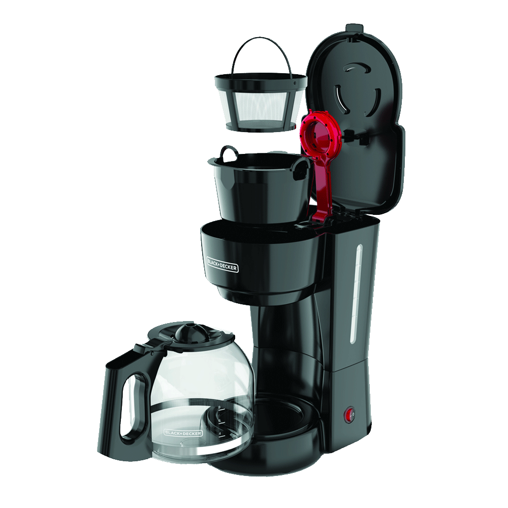 Cafetera Black+Decker Vortex CM0916B 12 Tazas Negro img #2