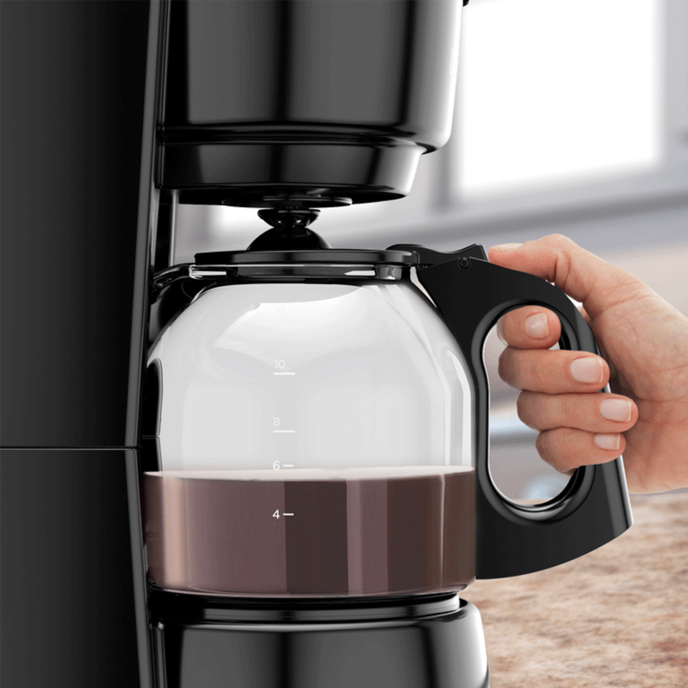 Cafetera Black+Decker Vortex CM0916B 12 Tazas Negro img #3