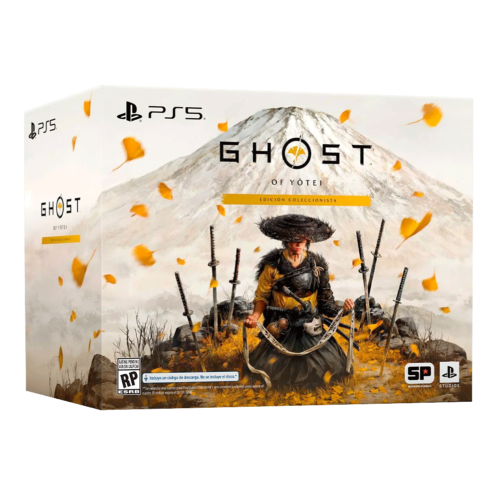Consola Sony Playstation PS5 Disc Slim Ghost Of Yotei 1TB + 1 Control Multicolor img #4