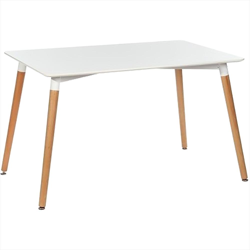 Mesa De Comedor Rectangular Eames Color Blanco img #1