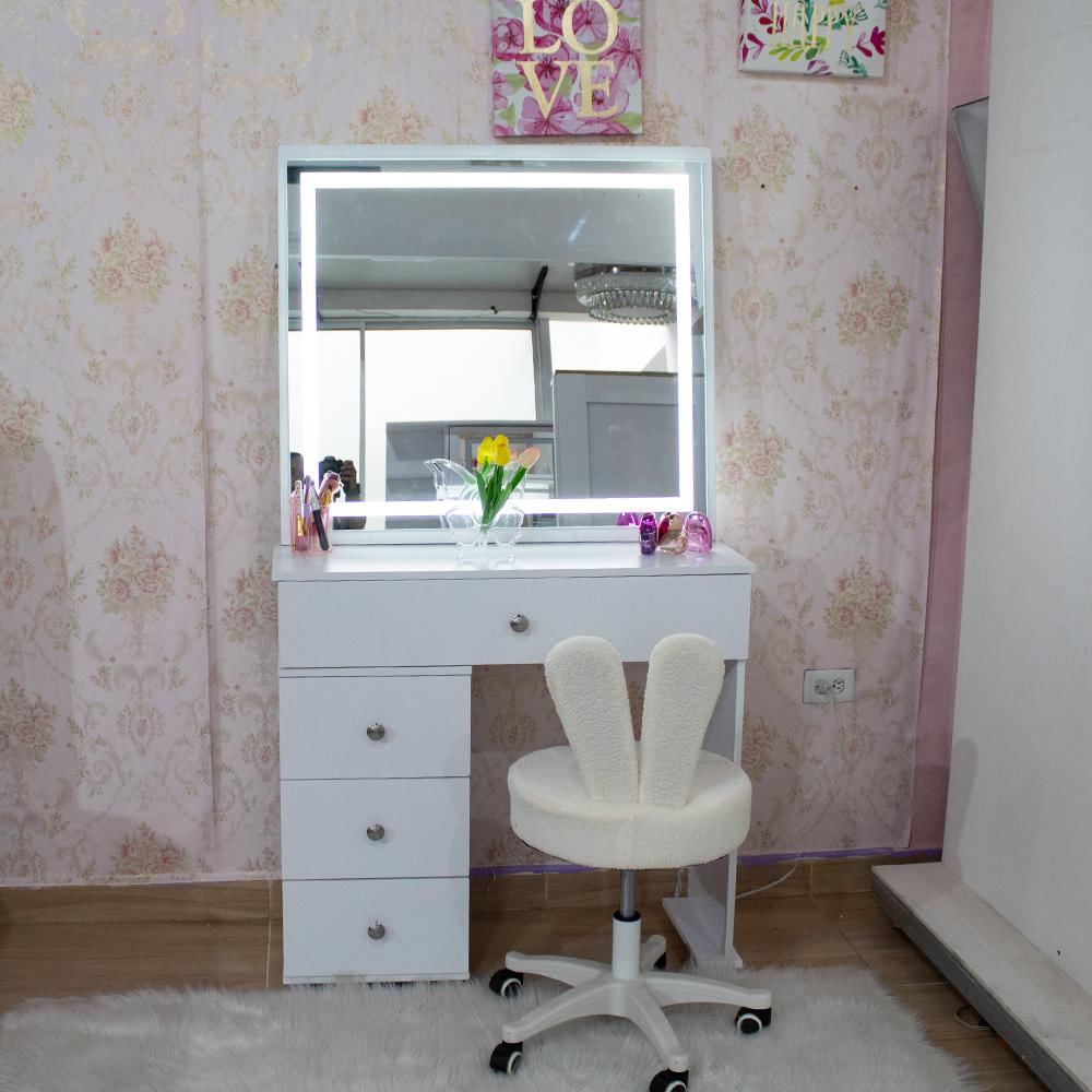 Tocador Extensible Touch Con Cajones Blanco Tk img #5