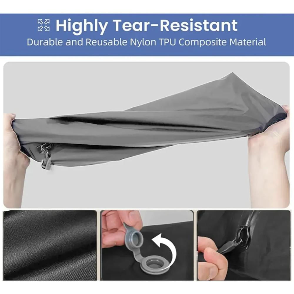 Bolsa Al Vacío Impermeable Resistente A Materiales Con Puntas Con Visor img #4
