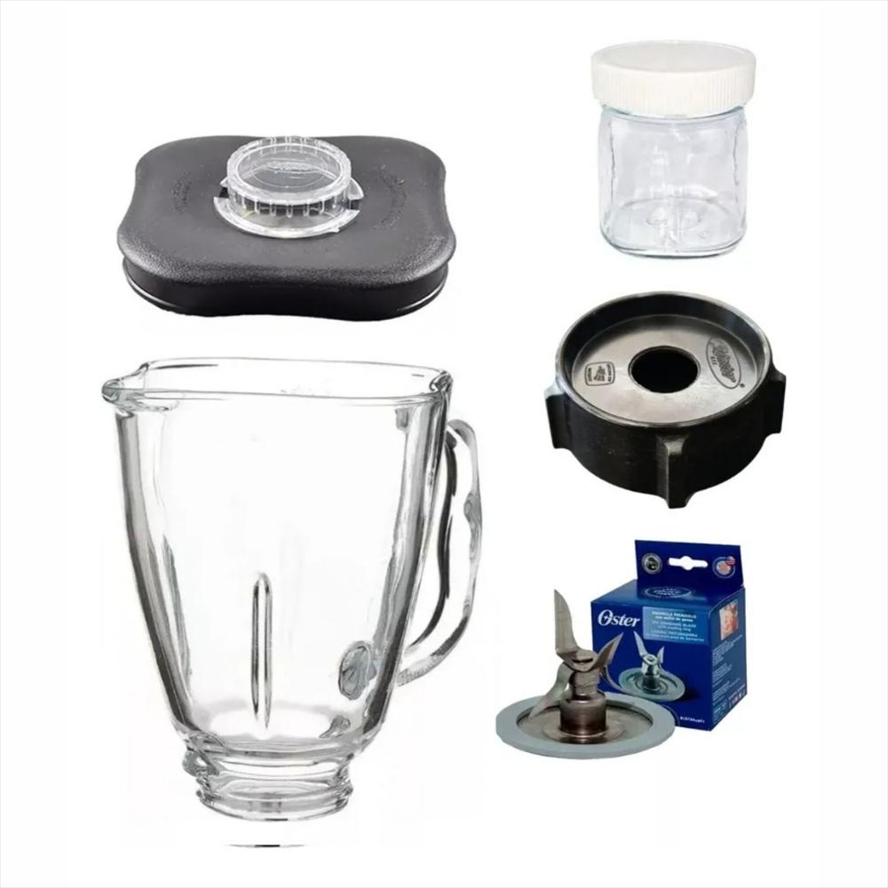 Vaso Vidrio Cube Completo Compatible Oster Osterizer img #1
