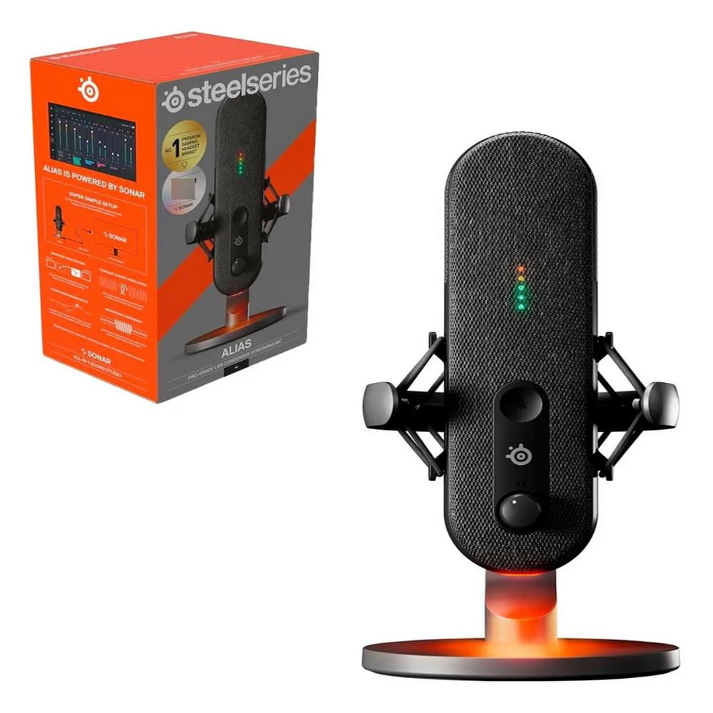 Microfono Steelseries Alias Negro img #1
