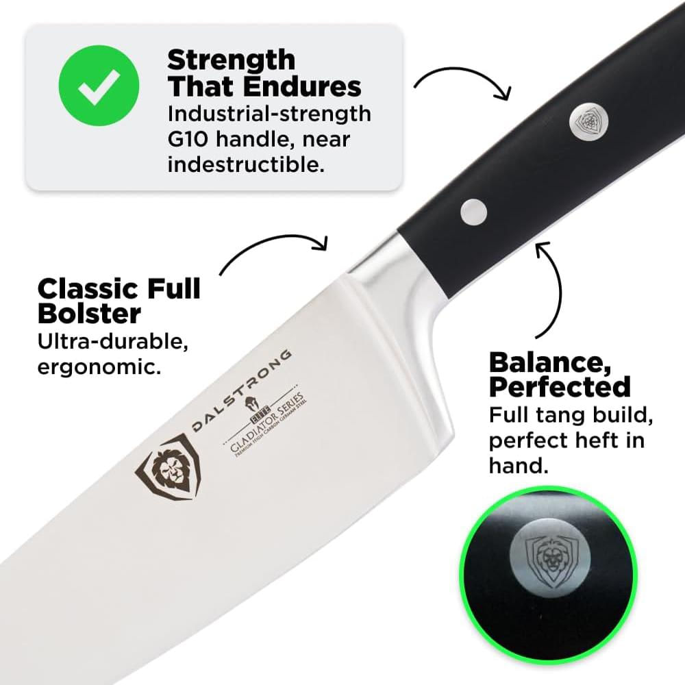 Cuchillo De Chef Dalstrong Gladiator Series img #4