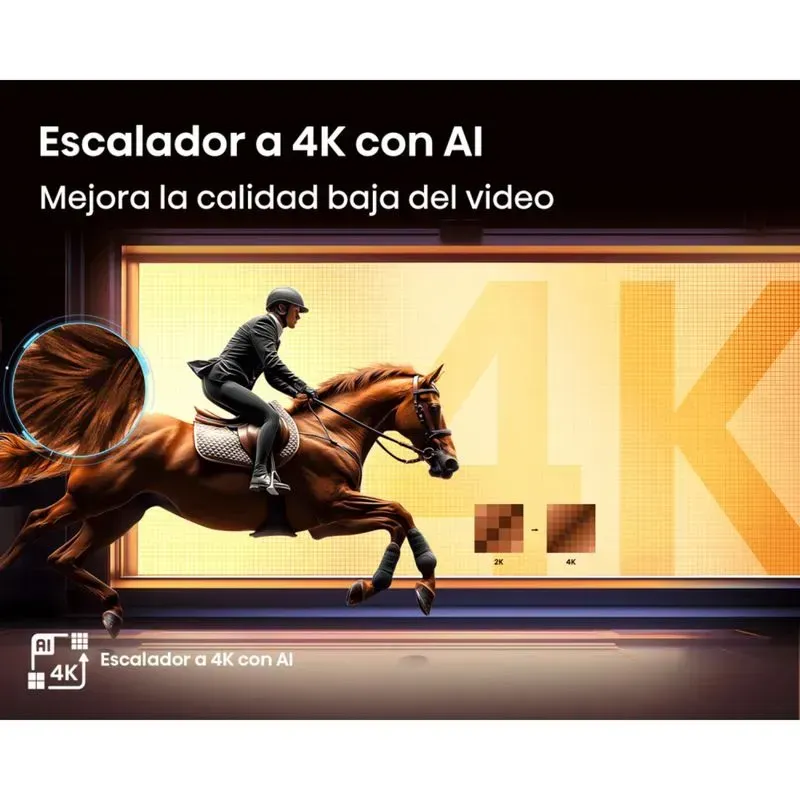 Televisor Hisense 55" Pulgadas 55A5NV VIDAA 4K UHD Smart TV Con AI img #6