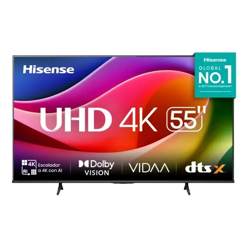 Televisor Hisense 55" Pulgadas 55A5NV VIDAA 4K UHD Smart TV Con AI img #4