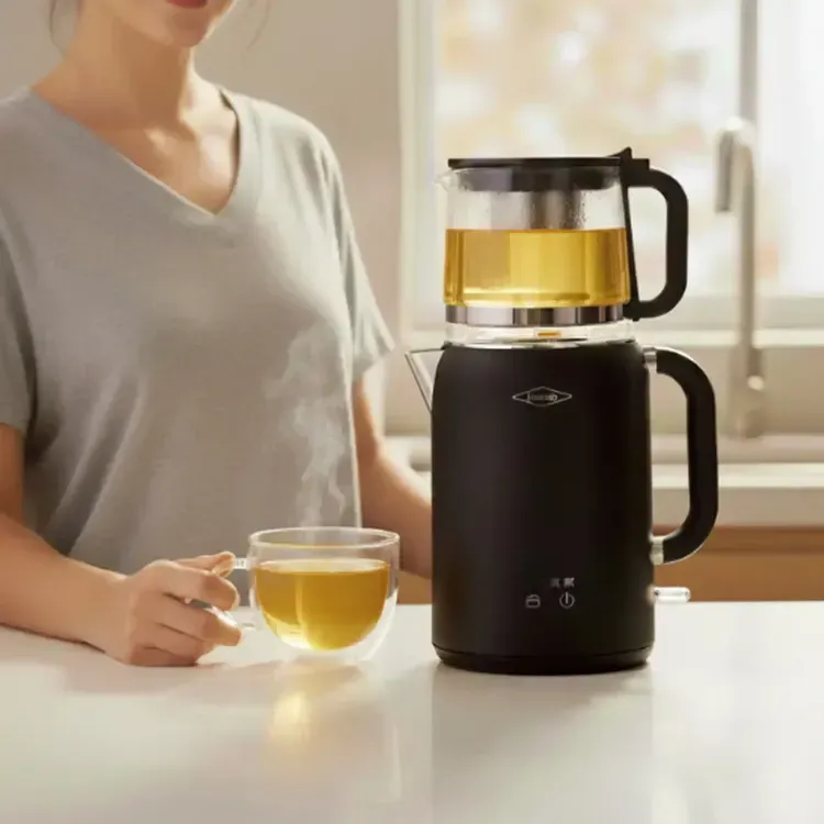 Hervidor de Agua e Infusor Eléctrico Haceb Jarra de Vidrio img #6