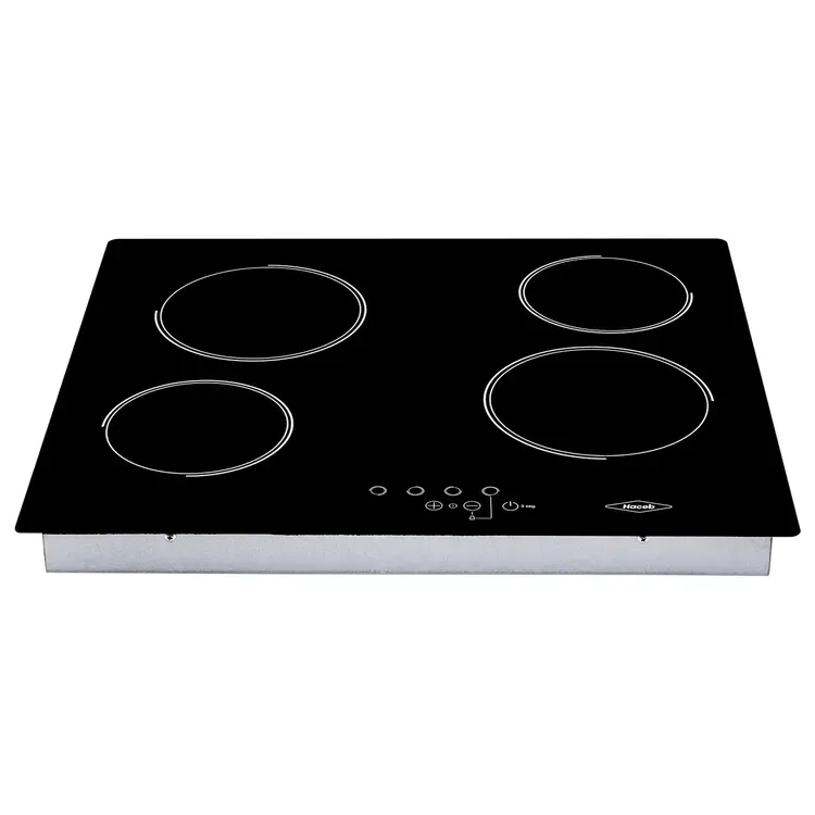 Estufa de Emportar Haceb 4 Puestos 60x51 cm Eléctrica Vitrocerámica 220V Negra img #4