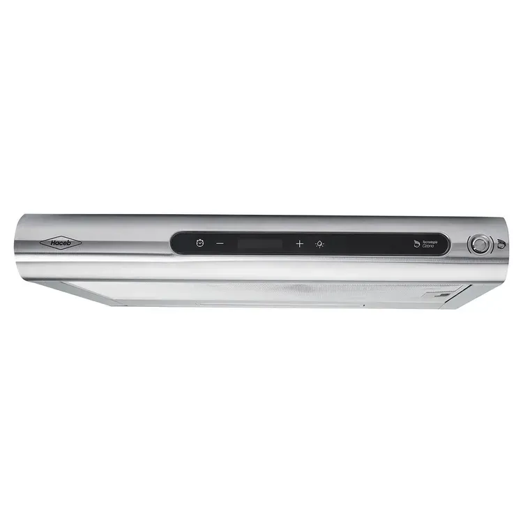 Campana Extractora Haceb 60 cm 3 Velocidades Digital Inox Negro img #1