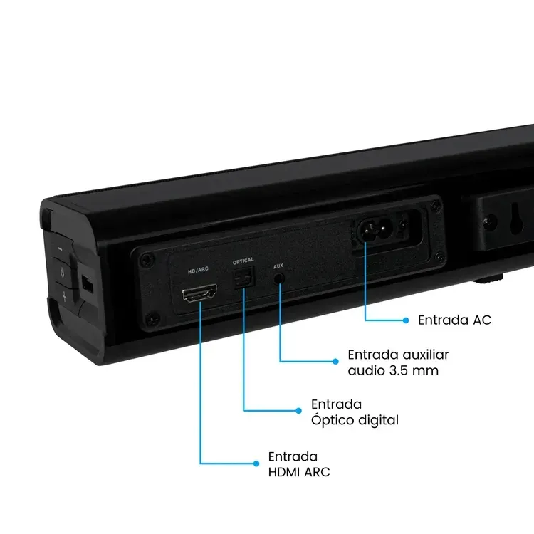 Televisor Challenger 43" Pulgadas 108 cm 43KG90 FHD LED Smart TV Google + Barra de Sonido Challenger 30W SB30Y Negro img #17