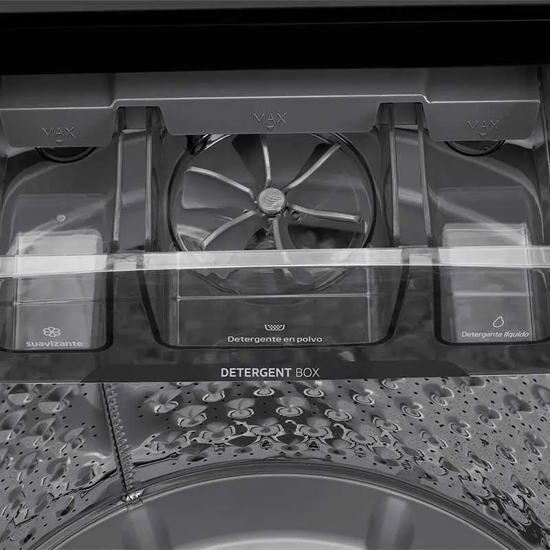 Lavadora Midea Carga Superior 18 Kg Wave Wash MA512W180/T-CO Titanium img #8
