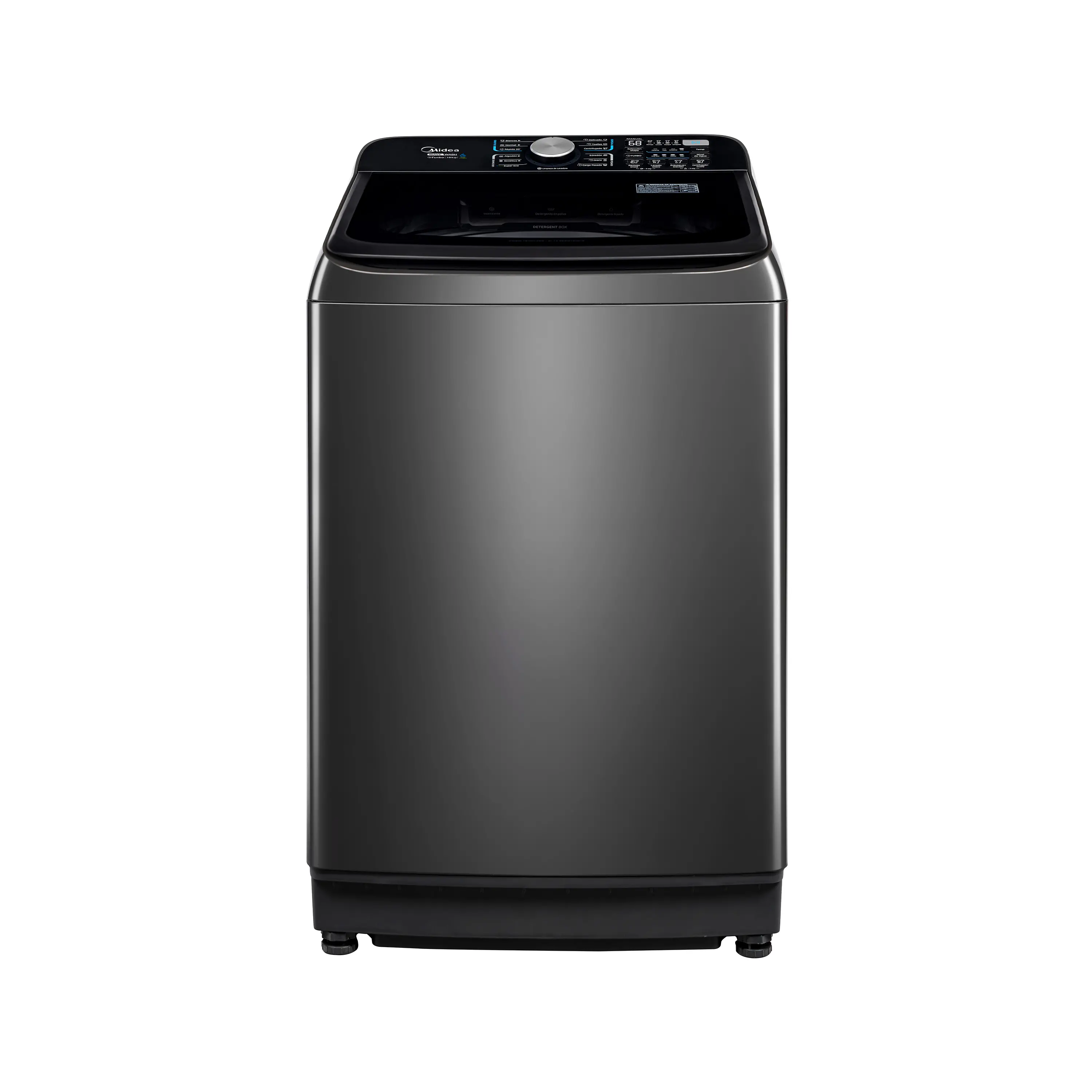 Lavadora Midea Carga Superior 18 Kg Wave Wash MA512W180/T-CO Titanium img #1