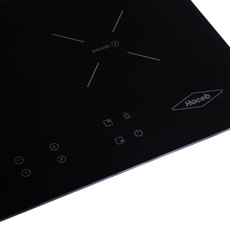 Estufa de Emportar Haceb 4 Puestos 60 cm Eléctrica Inducción 220V Negra img #8