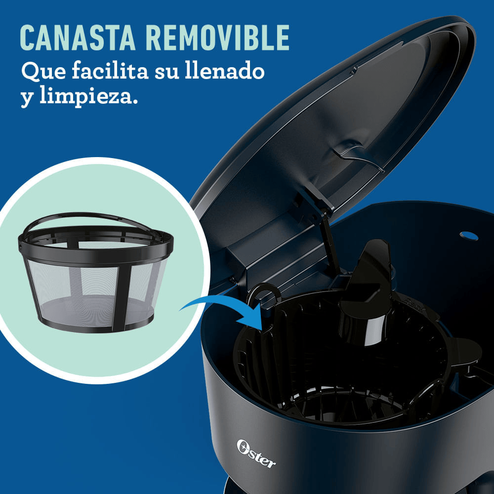 Cafetera Oster 1.5 Litros Capacidad 12 tazas BVSTDCP12B Negra img #3
