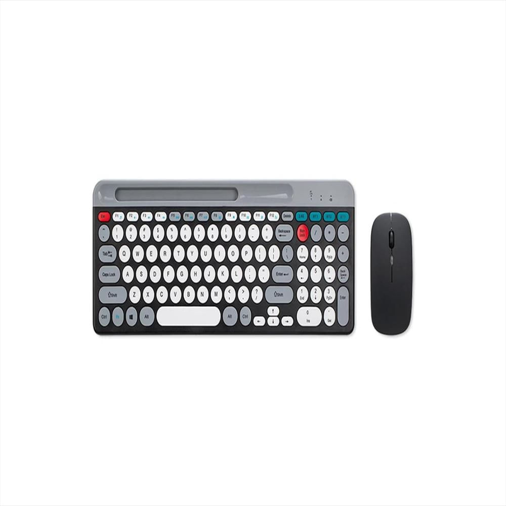 Combo Teclado Bluetooth + Mouse Inalámbrico Multidispositivo img #3