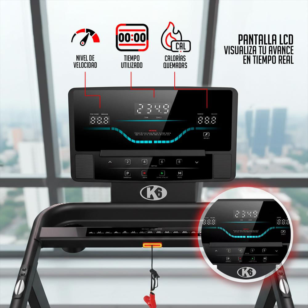 Electric Treadmill K6 Crono V5 img #3