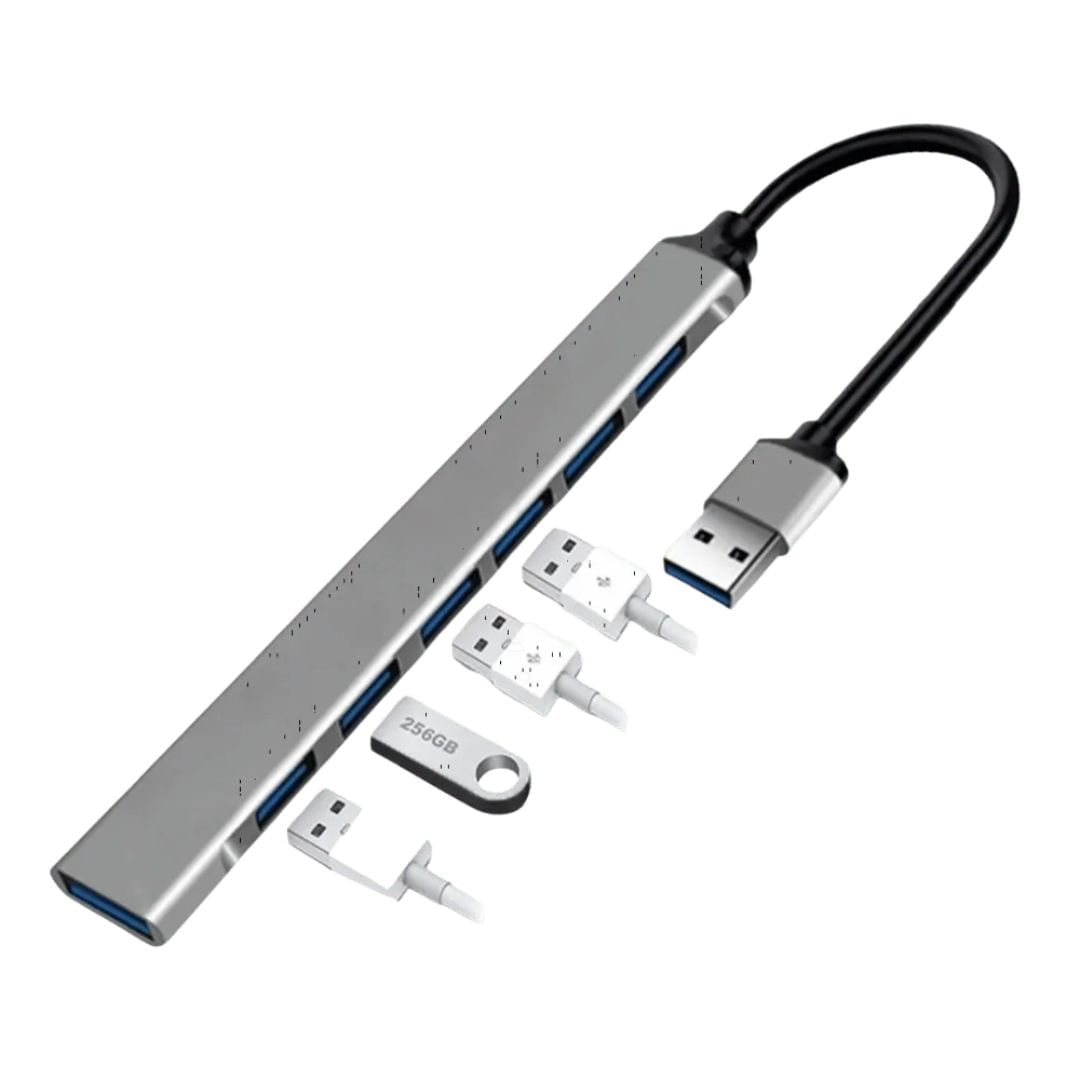 HUB 7 Puertos USB 2.0 2401 23027 img #1