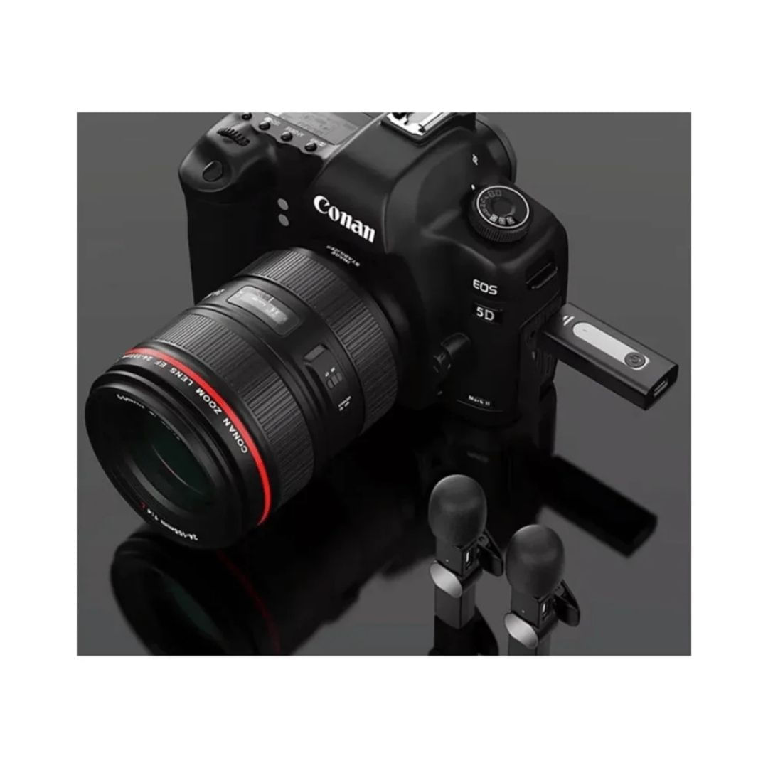 Microfóno Inalámbrico K35 Dual Mic Plug 3.5 40047 img #5