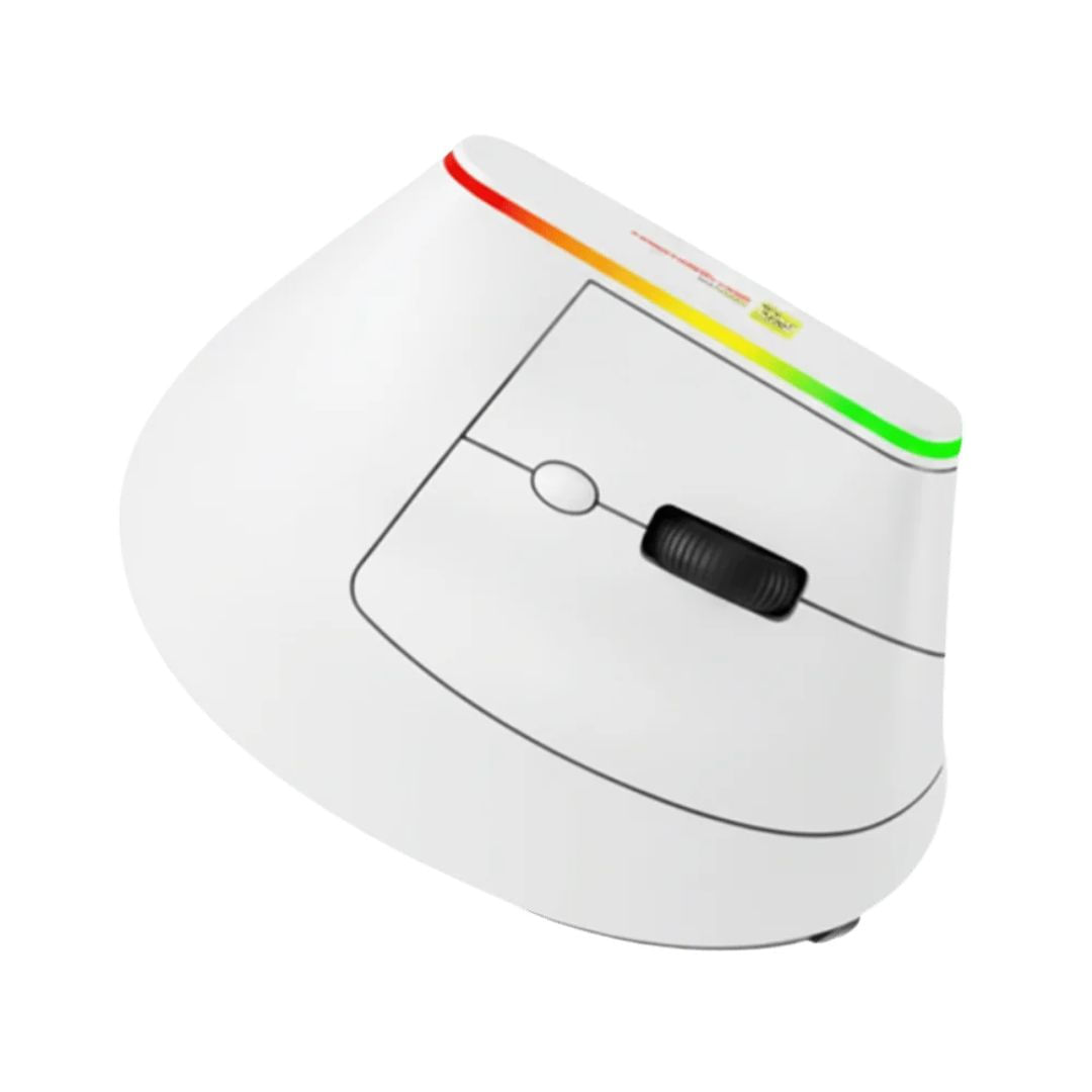 Mouse Inalámbrico Bluetooth Recargable x820 Rgb (Blanco) 32064 img #1